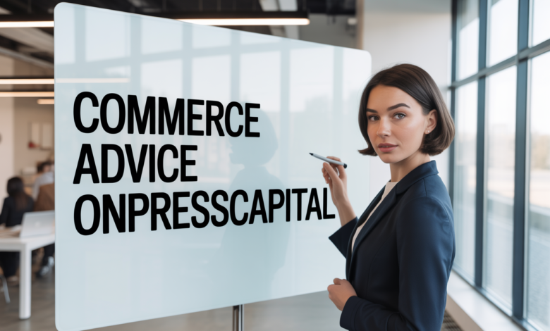 Commerce Advice OnpressCapital