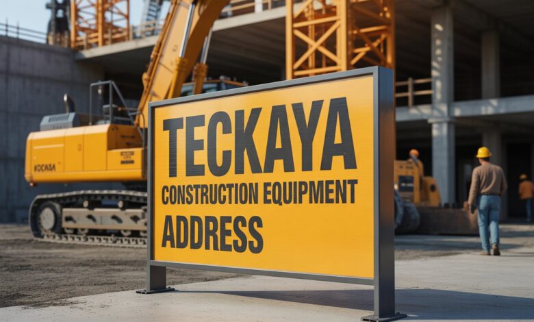 Teckaya Construction Equipment Address
